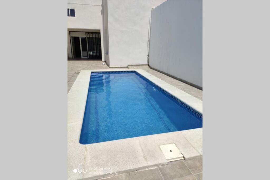 Apartamentos Nayda Gran Casa Con Piscina メリダ エクステリア 写真